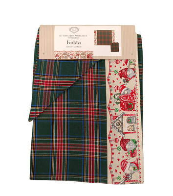 SET AMERICANA+TOVAGLIOLO KOTKA Ingrosso Tessile Casa Tellini S.r.l.
