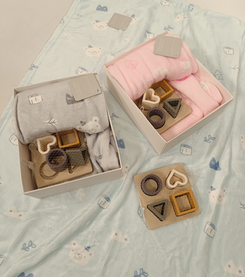 COPERTA+TOY NEONATI KSM231 75X100 Tellini S.r.l. Ingrosso Abbigliamento