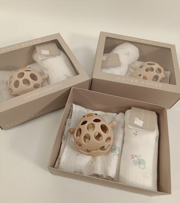 COPERTA CULLA+TOY NEONATI KSM310 75X100 Tellini S.r.l. Ingrosso Abbigliamento