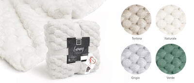 PLAID LUXURY 130X160 Ingrosso Tessile Casa Tellini S.r.l.