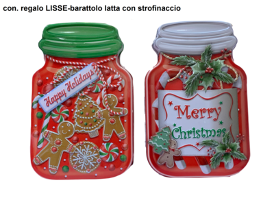 CONFEZIONE REGALO NATALE +STROF LISSE 40X60 Tellini S.r.l. Ingrosso Abbigliamento