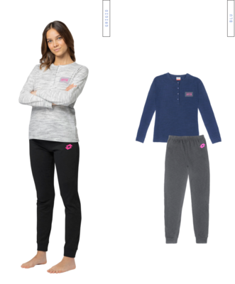 PIGIAMA DONNA M/L LP5237 Tellini S.R.L. Veleprodajna odjeća