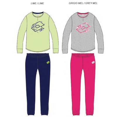PIGIAMA BAMBINA M/L LP8036 Tellini S.r.l. Ingrosso Abbigliamento