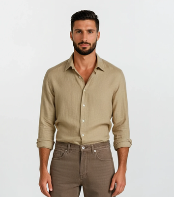 CAMICIA UOMO M/L M50088 Tellini S.r.l. Ingrosso Abbigliamento