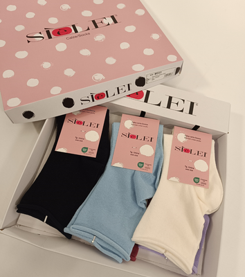 CALZINO CORTO DONNA MD02 Ingrosso SIE'LEI Tellini S.r.l.