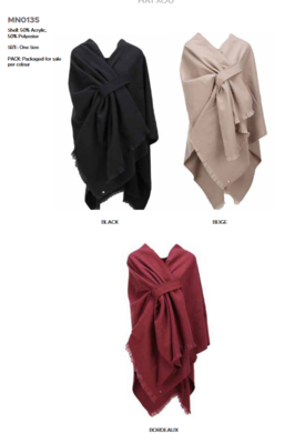 MANTELLA DONNA MN0135 Ingrosso Accessori Donna Tellini S.r.l.