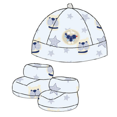 PARURE NEONATO PC213S Ingrosso Bambino Tellini S.r.l.