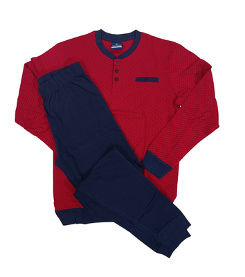 PIGIAMA UOMO M/L PGI35 A22/B22 Tellini S.r.l. Ingrosso Abbigliamento