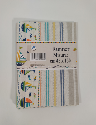 CENTROTAVOLA RUNNER SKIPPER 45X150 Ingrosso Accessori cucina Tellini S.r.l.