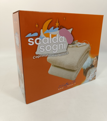 COPRIMATERASSO TERMICO 2P SCALDASOGNI 150X160 Ingrosso Tessile Casa Tellini S.r.l.