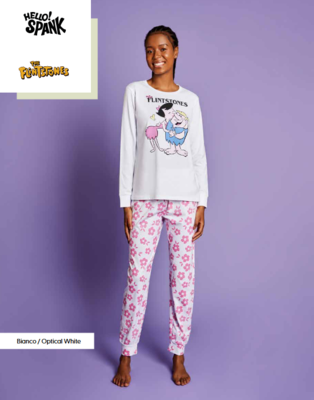 PIGIAMA DONNA M/L SFD3834 Tellini S.R.L. Großhandelskleidung