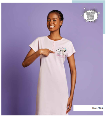 CAMICIA NOTTE DONNA M/M SND3852 Tellini S.R.L. Veleprodajna odjeća