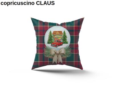 COPRICUSCINO CLAUS 45X45 Tellini S.r.l. Ingrosso Abbigliamento