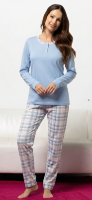 PIGIAMA SERAFINO DONNA M/L TA16 Tellini S.R.L. Großhandelskleidung