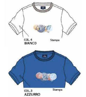 TSHIRT UOMO M/M TJ3327 Ingrosso ENRICO COVERI Tellini S.r.l.