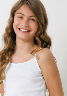 CANOTTA BAMBINA/RAGAZZA S/S 282 Tellini S.r.l. Ingrosso Abbigliamento