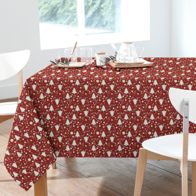 Tovaglia di Natale 140x240 cm - ROSSO - 25.00