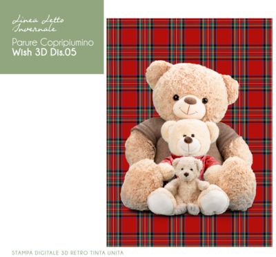 PARURE COPRIPIUMINO 1/2P WISH Tellini S.r.l. Ingrosso Abbigliamento