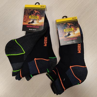 TRIS CALZINO UOMO 07 WORK FLUO Tellini S.r.l. Ingrosso Abbigliamento