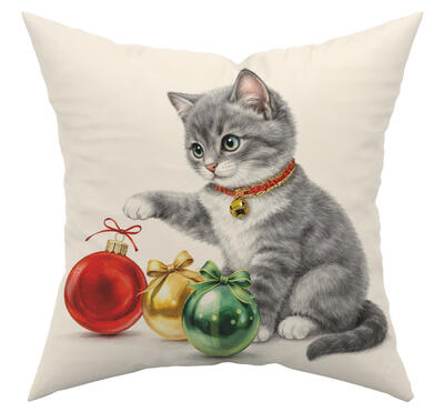 NATALE COPRICUSCINO ZIGRI 45X45 Tellini S.r.l. Ingrosso Abbigliamento