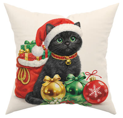 NATALE COPRICUSCINO ZIGRI 45X45 Tellini S.r.l. Ingrosso Abbigliamento