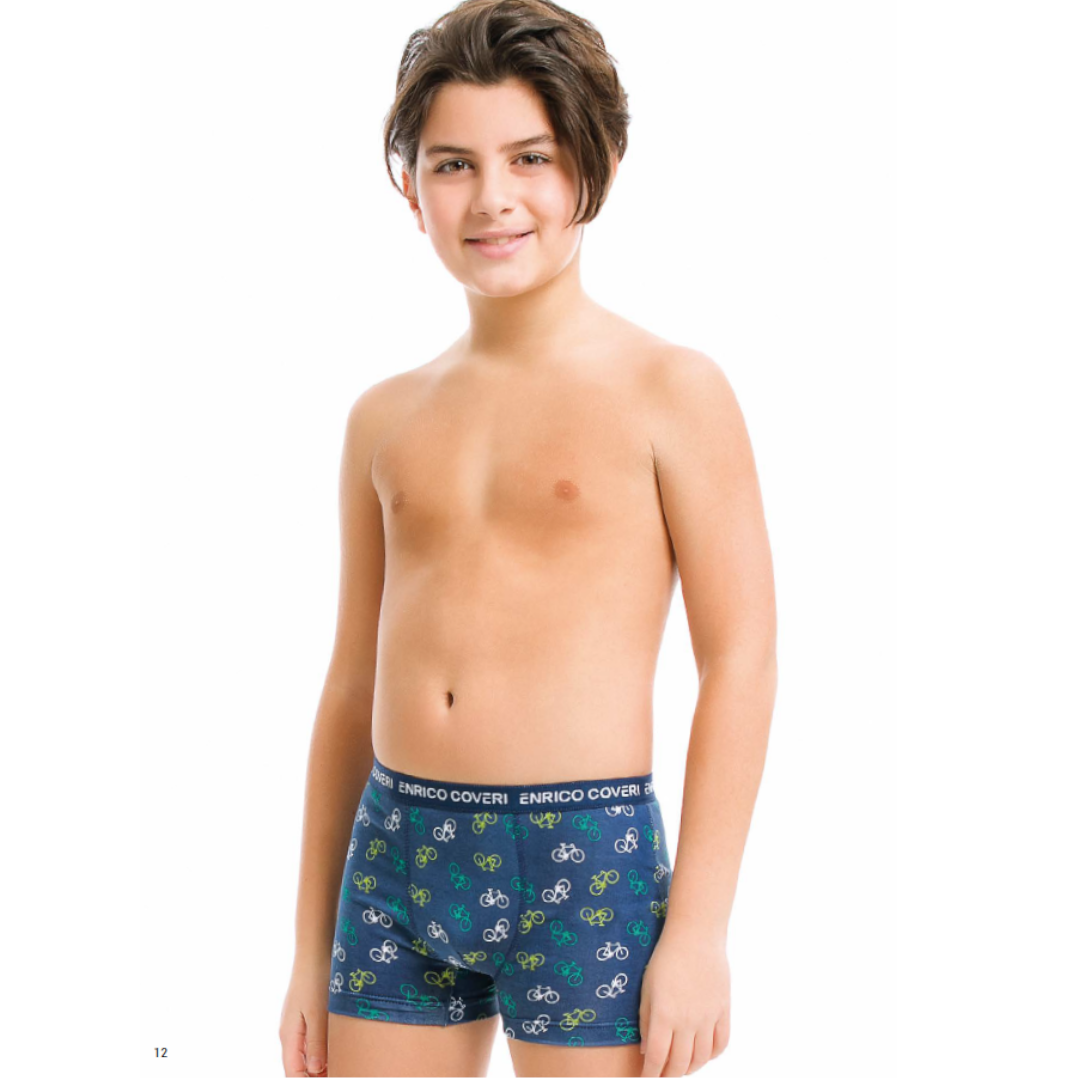 Boxer Bambino Cotone Elasticizzato - Confezione Da 2 Pezzi Con Fantasie - Foto 8